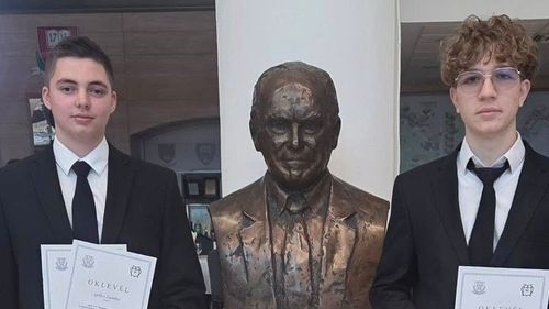 2025. évi őszi TDK konferencián sikeresen szerepelt iskolánk két tanulója