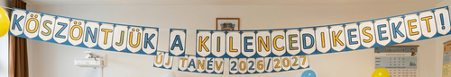 Köszöntjük a kilencedikeseket!